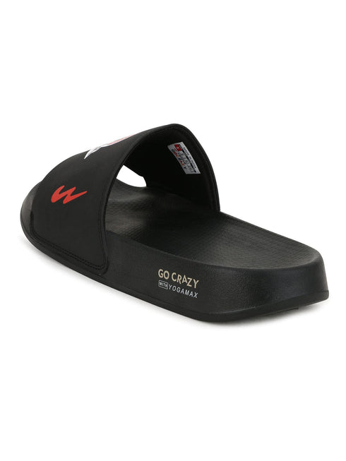 SL-SPR001 Black Men's Slides